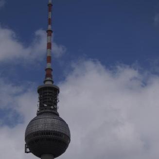 The Berlin Radio and TV tower