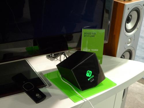 Went through a demo of the boxee system. This little box collects all kinds of media off the internet for your TV